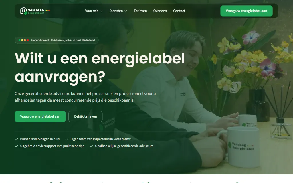 Vandaag Energielabel